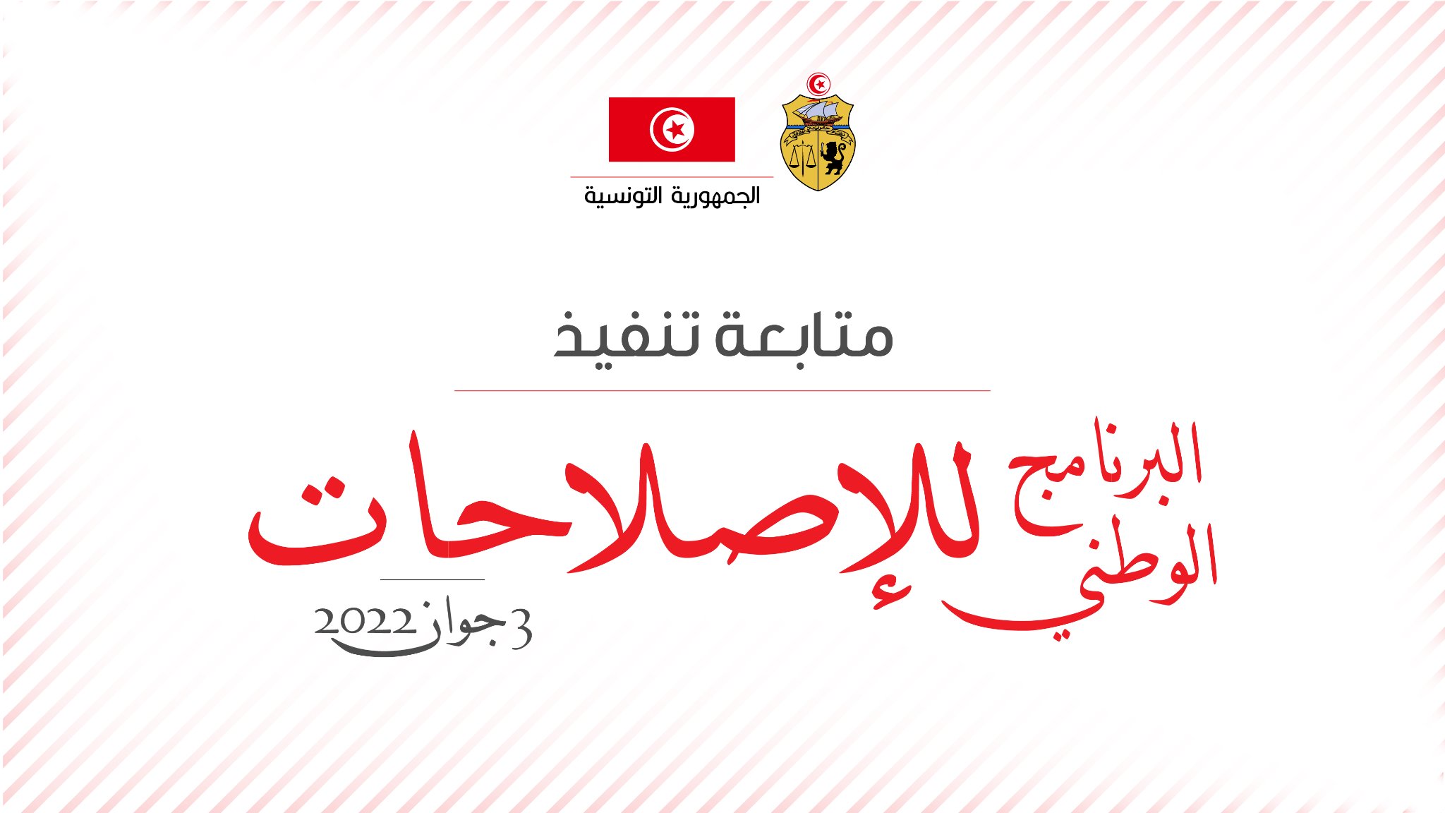  البرنامج الوطني للاصلاحات