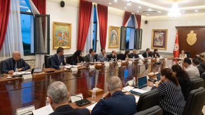 أشرفت رئيسة الحكومة السيدة نجلاء بودن رمضان اليوم الاربعاء 25 ماي 2022 على اجتماع مجلس الوزراء، بقصر الحكومة بالقصبة.