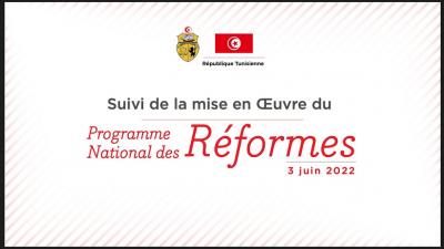 tualités    actualité Programme national des réformes-Volet stabilisation économique et financière