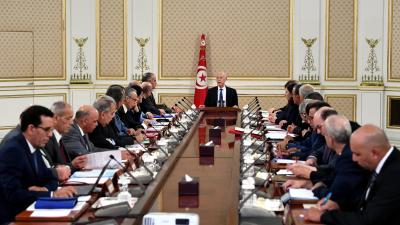 أشرف رئيس الجمهورية قيس سعيد عصر يوم أمس على اجتماع مجلس الوزراء.