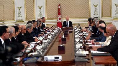 إشراف رئيس الجمهورية قيس سعيد على اجتماع مجلس الوزراء