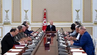 أشرف رئيس الجمهورية قيس سعيّد، ظهر يوم الاثنين 4 نوفمبر 2024 بقصر قرطاج، على اجتماع مجلس الأمن القومي.