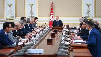 إشراف رئيس الجمهورية قيس سعيّد على اجتماع مجلس الوزراء