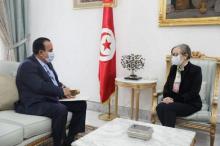 cheffe du gouvernement Najla Bouden-Romadhane a reçu, mardi, au palais du gouvernement à la Kasbah, l'ambassadeur du Qatar en Tunisie, Saâd bin Nasser Al-Humaidi.  A cette occasion, le diplomate qatari a remis à Najla Bouden une invitation officielle de Cheikh Khalid bin Khalifa bin Abdulaziz Al Thani, Premier ministre qatari et ministre de l'Intérieur, à participer au Forum économique du Qatar, prévu les 26 et 27 mars prochain, indique un communiqué de la présidence du Gouvernement.  Al-Humaidi a réaffirmé
